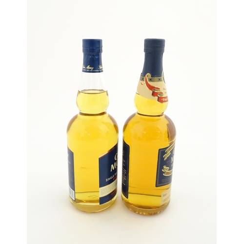 1125 - A boxed 70cl bottle of Glen Moray single malt scotch whisky, together with a boxed 70cl bottle of Gl... 