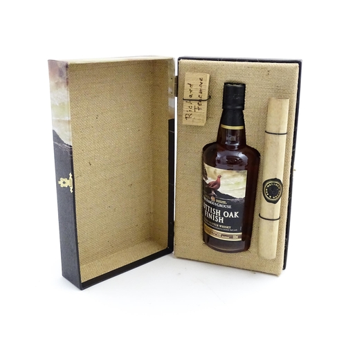 1126 - A cased 500ml bottle of The Famous Grouse limited edition Scottish Oak Finish scotch whisky, the cas... 