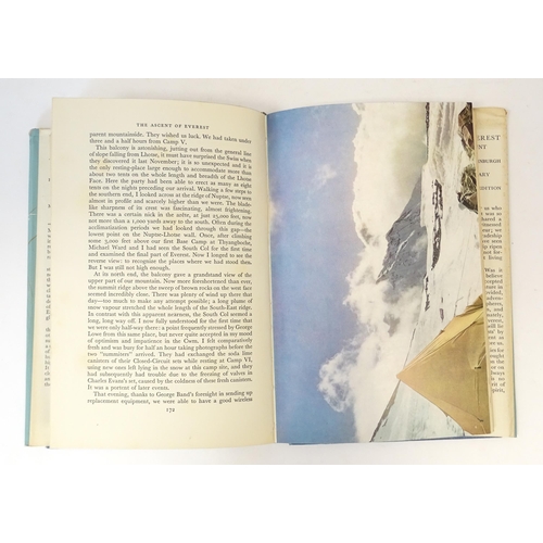 873 - Book: The Ascent of Everest by John Hunt. First edition. Published by Hodder and Stoughton, London, ... 