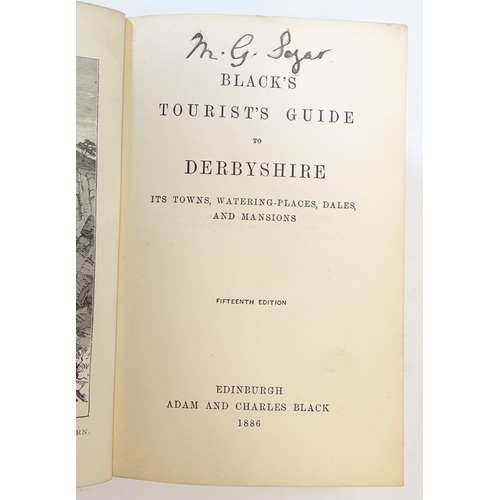 883 - Books: A quantity of assorted travel guides comprising Black's Picturesque Guide to the English Lake... 