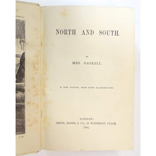 885 - Books: Two books by Elizabeth Gaskell comprising Ruth and Other Tales, 1902, and North and South, 19... 