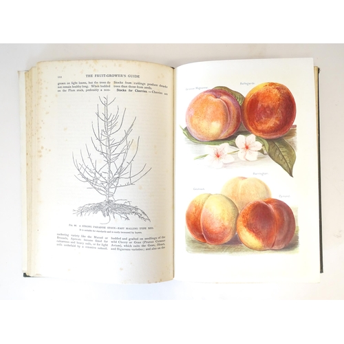 886 - Books: The Fruit Growers Guide, Volumes 1 & 2, by Horace J. Wright. Published by Virtue Co. London, ... 