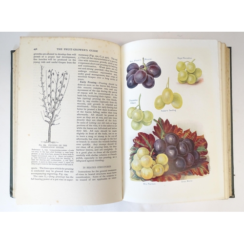 886 - Books: The Fruit Growers Guide, Volumes 1 & 2, by Horace J. Wright. Published by Virtue Co. London, ... 