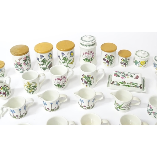 196 - A quantity of Portmeirion wares in the Pomona and Botanic Gardens patterns to include jugs, mugs, ca... 