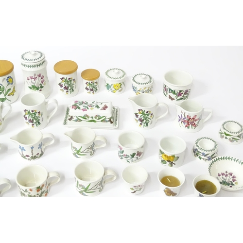 196 - A quantity of Portmeirion wares in the Pomona and Botanic Gardens patterns to include jugs, mugs, ca... 