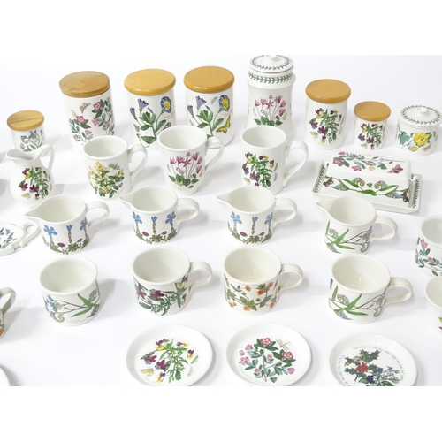 196 - A quantity of Portmeirion wares in the Pomona and Botanic Gardens patterns to include jugs, mugs, ca... 