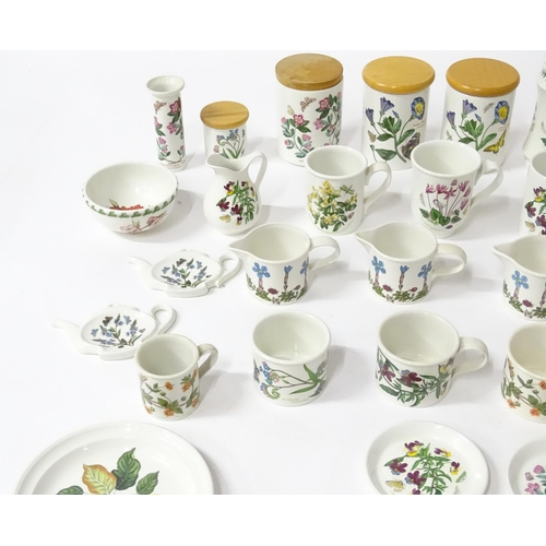 196 - A quantity of Portmeirion wares in the Pomona and Botanic Gardens patterns to include jugs, mugs, ca... 