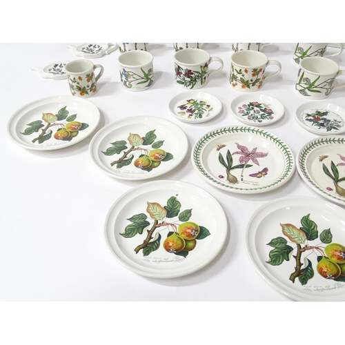 196 - A quantity of Portmeirion wares in the Pomona and Botanic Gardens patterns to include jugs, mugs, ca... 