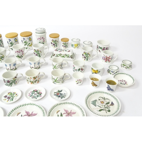 196 - A quantity of Portmeirion wares in the Pomona and Botanic Gardens patterns to include jugs, mugs, ca... 