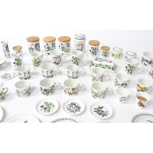 196 - A quantity of Portmeirion wares in the Pomona and Botanic Gardens patterns to include jugs, mugs, ca... 