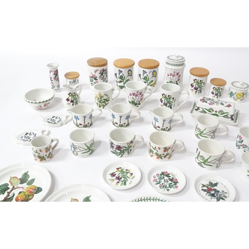 196 - A quantity of Portmeirion wares in the Pomona and Botanic Gardens patterns to include jugs, mugs, ca... 