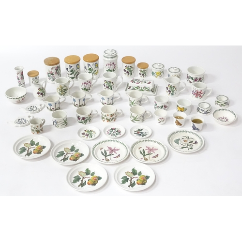 196 - A quantity of Portmeirion wares in the Pomona and Botanic Gardens patterns to include jugs, mugs, ca... 