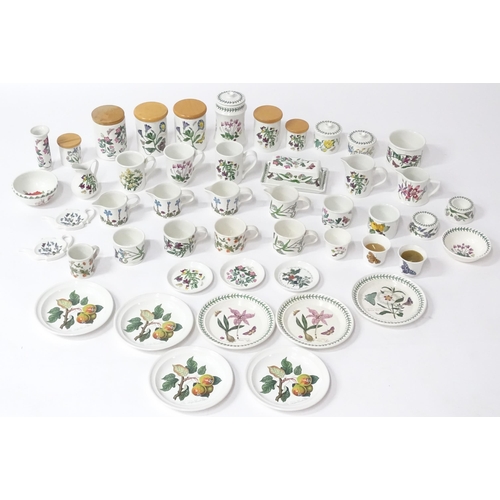 196 - A quantity of Portmeirion wares in the Pomona and Botanic Gardens patterns to include jugs, mugs, ca... 