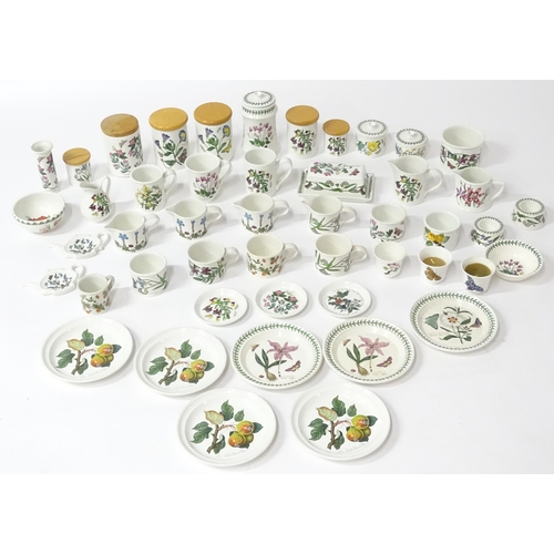 196 - A quantity of Portmeirion wares in the Pomona and Botanic Gardens patterns to include jugs, mugs, ca... 