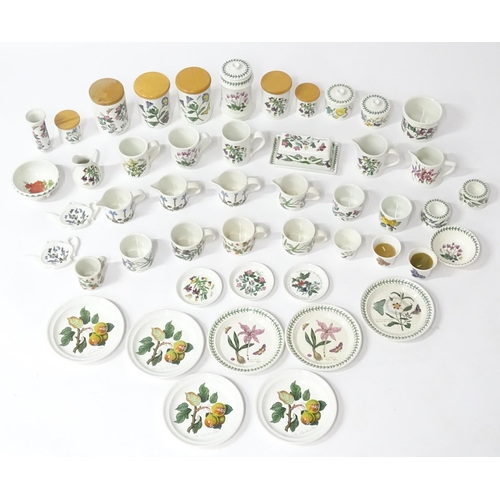 196 - A quantity of Portmeirion wares in the Pomona and Botanic Gardens patterns to include jugs, mugs, ca... 