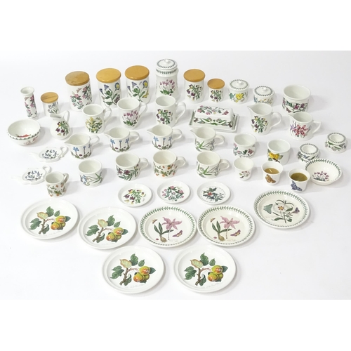 196 - A quantity of Portmeirion wares in the Pomona and Botanic Gardens patterns to include jugs, mugs, ca... 