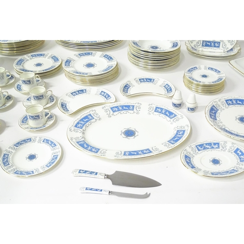 198 - A large quantity of Coalport dinner wares in the Revelry pattern to include dinner plates, dishes, c... 