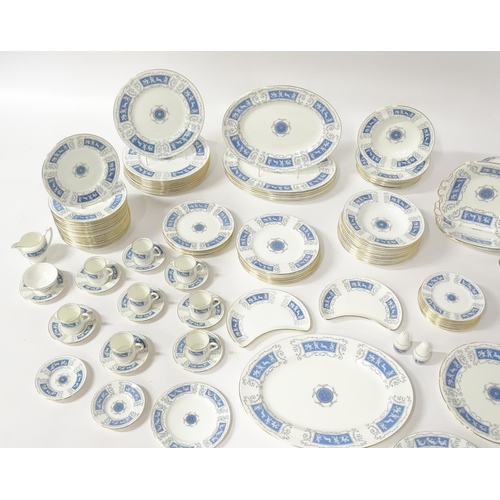 198 - A large quantity of Coalport dinner wares in the Revelry pattern to include dinner plates, dishes, c... 