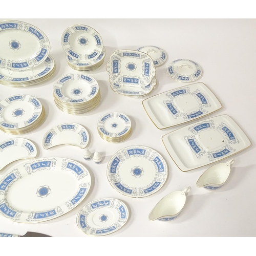 198 - A large quantity of Coalport dinner wares in the Revelry pattern to include dinner plates, dishes, c... 