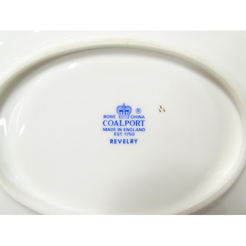 198 - A large quantity of Coalport dinner wares in the Revelry pattern to include dinner plates, dishes, c... 