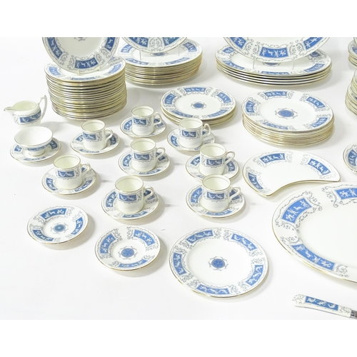 198 - A large quantity of Coalport dinner wares in the Revelry pattern to include dinner plates, dishes, c... 