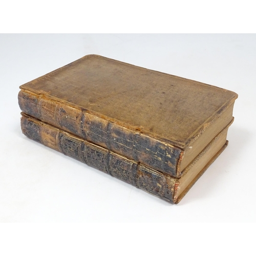 896 - Books: The Lubrications of Isaac Bickerstaff, Volume 3 & 4. Published London, 1754 (2)