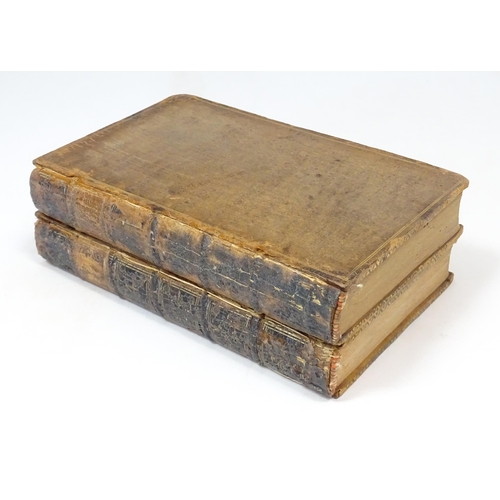 896 - Books: The Lubrications of Isaac Bickerstaff, Volume 3 & 4. Published London, 1754 (2)