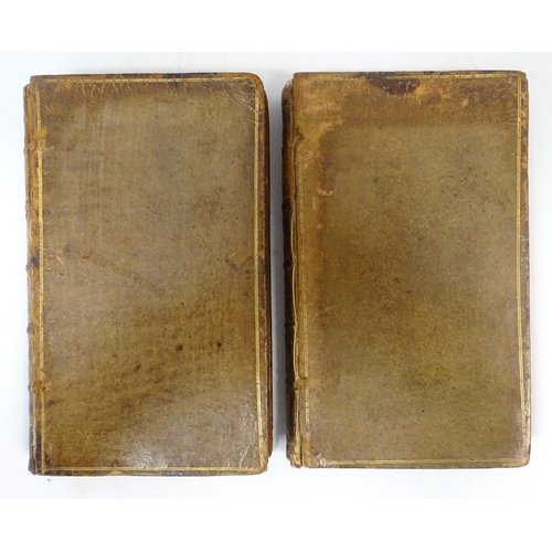 896 - Books: The Lubrications of Isaac Bickerstaff, Volume 3 & 4. Published London, 1754 (2)