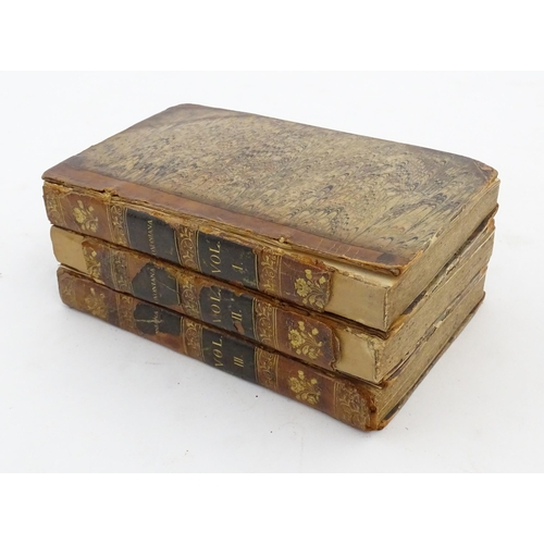 898 - Books: Oxoniana, Volumes 1 - 3. Printed for Richard Phillip, London, c. 1810 (3)