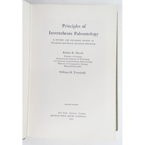 900 - Books: Treatise on Invertebrate Paleontology, directed and edited by Raymond C. Moore. Published by ... 