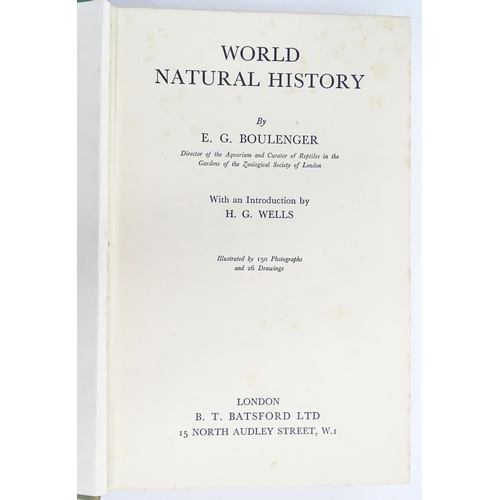 901 - Books: A quantity of books and publications on the subject of Natural History to include British Cae... 