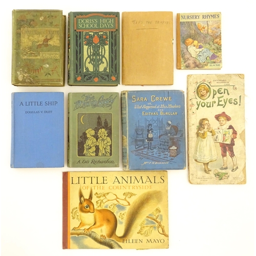 904 - Books: A quantity of assorted childrens books to include Tips the Terries by E. E. Ellsworth; Doris'... 