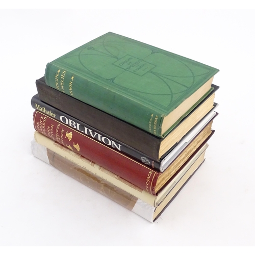 909 - Books: Six assorted books comprising The Pilgrim's Progress by John Bunyan, c. 1912; On Circuit 1924... 