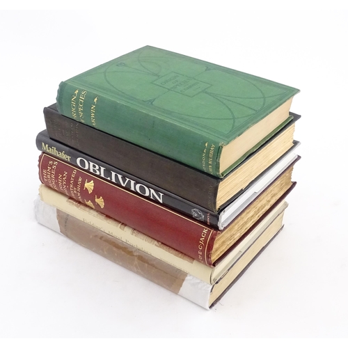 909 - Books: Six assorted books comprising The Pilgrim's Progress by John Bunyan, c. 1912; On Circuit 1924... 