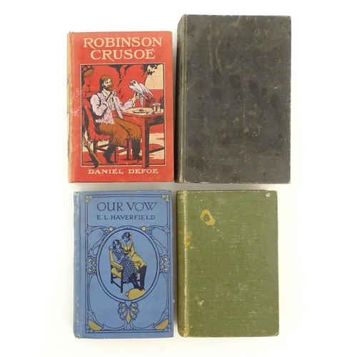 921 - Books: Four assorted books comprising Three Lives by Stephen Foot, 1934; The Life and Surprising Adv... 