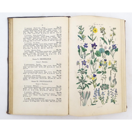 926 - Books: British Wild Flowers, illustrated by John E. Sowerby. Published London, 1860. Together with T... 