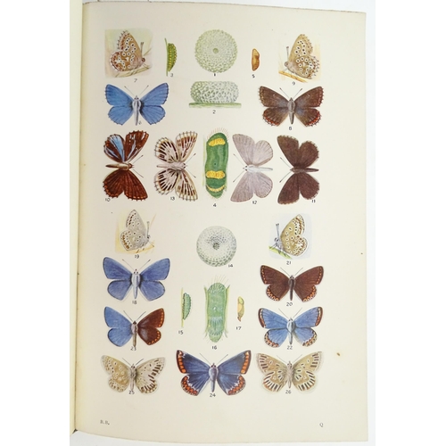 927 - Books: The Complete Book of British Butterflies by F. W. Frohawk, 1934. Together with British Butter... 