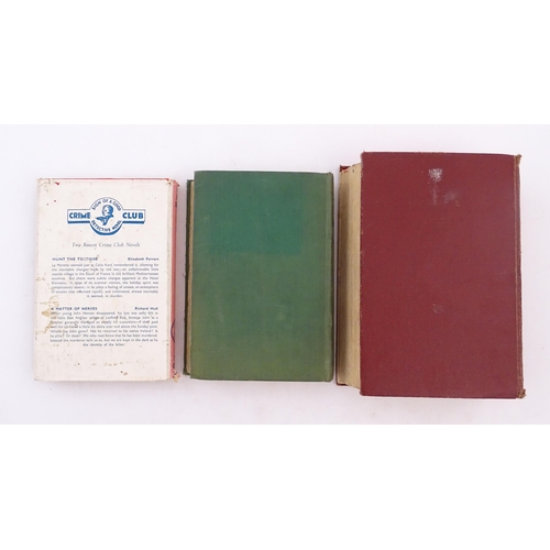 928 - Books: Three books comprising The Sloane Square Mystery by Herbert Adams, First Edition, 1925; Blue ... 