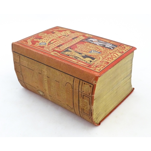 938 - Book: Debrett's Peerage, Baronetage, Knightage, and Companionage. Published by Dean & Son, London, 1... 