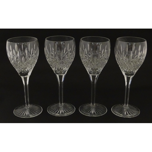 226 - A set of 8 Stuart Crystal wine glasses. Approx. 8 1/2