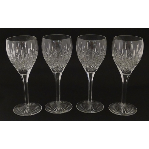 226 - A set of 8 Stuart Crystal wine glasses. Approx. 8 1/2