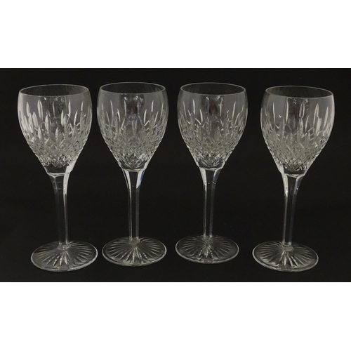 226 - A set of 8 Stuart Crystal wine glasses. Approx. 8 1/2