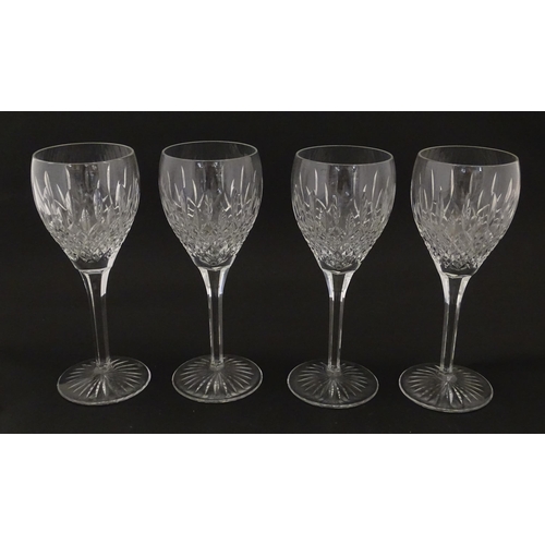 226 - A set of 8 Stuart Crystal wine glasses. Approx. 8 1/2