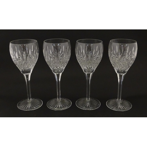 226 - A set of 8 Stuart Crystal wine glasses. Approx. 8 1/2