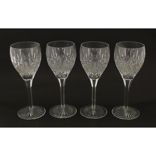 226 - A set of 8 Stuart Crystal wine glasses. Approx. 8 1/2