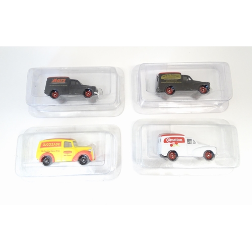 855 - Toys: A quantity of assorted die cast scale model vehicles to include three Matchbox Dinky Collectio... 