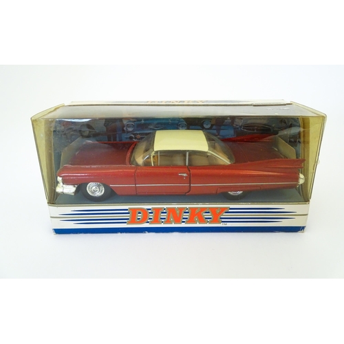 855 - Toys: A quantity of assorted die cast scale model vehicles to include three Matchbox Dinky Collectio... 