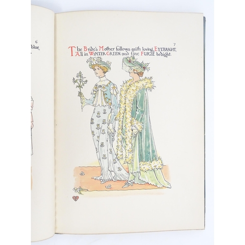 902 - Book: A Flower Wedding, described by Two Wallflowers, decorated by Walter Crane. Published by Cassel... 