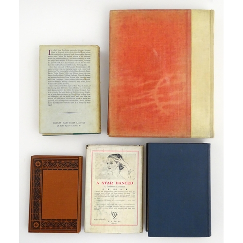 942 - Books: A quantity of books on the subject of theatre to include Around Theatres by Max Beerbohm, 195... 