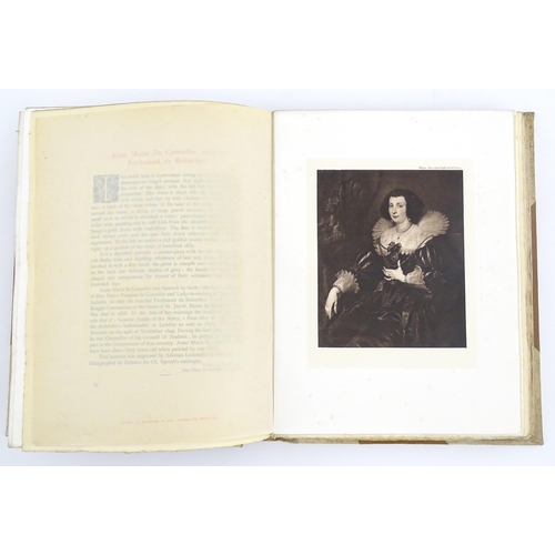 944 - Book: Fifty Masterpieces of Anthony Van Dyck, by Max Rooses, translated by Fanny Knowles. Published ... 